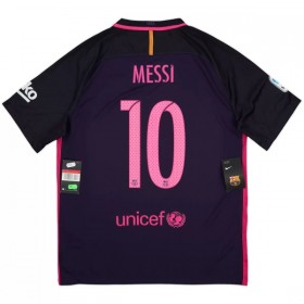 Nogometni Dres Barcelona Messi 10 2016-17 Retro Gostujući