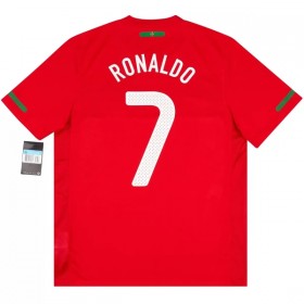 Nogometni Dres Portugal Ronaldo 7 2010 Retro Domaći