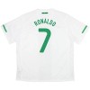 Nogometni Dres Portugal Ronaldo 7 2010 Retro Gostujući