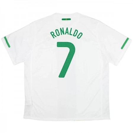Nogometni Dres Portugal Ronaldo 7 2010 Retro Gostujući