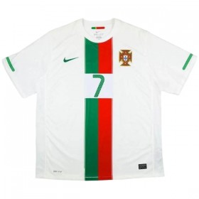Nogometni Dres Portugal Ronaldo 7 2010 Retro Gostujući