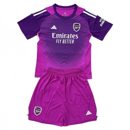 Dječji Nogometni Dres Arsenal Golmanski 2025-26 Ljubičasta Dječji Nogometni Dres Arsenal Golmanski 2025-26 Ljubičasta