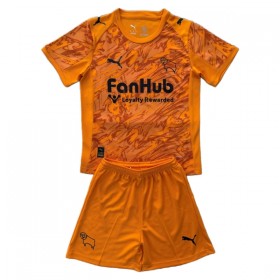 Dječji Nogometni Dres Derby County Golmanski 2025-26 Naranča
