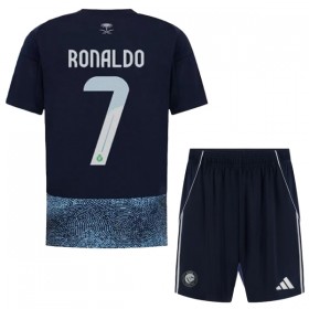 Dječji Nogometni Dres Al Nassr Ronaldo 7 Gostujući 2025-26