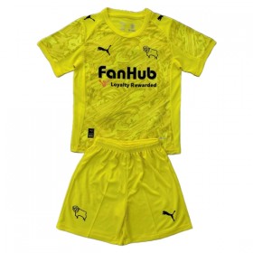 Dječji Nogometni Dres Derby County Golmanski 2025-26 Žuta