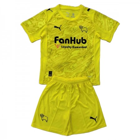 Dječji Nogometni Dres Derby County Golmanski 2025-26 Žuta Dječji Nogometni Dres Derby County Golmanski 2025-26 Žuta