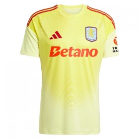 Nogometni Dres Aston Villa Golmanski 2025-26 Žuta