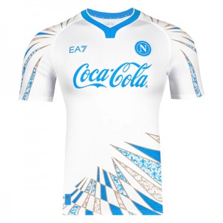 Nogometni Dres SSC Napoli Pre-Match 2025-26 Bijela Nogometni Dres SSC Napoli Pre-Match 2025-26 Bijela