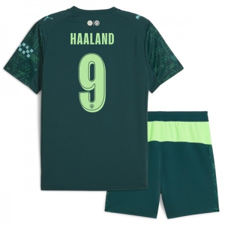 Dječji Nogometni Dres Manchester City Haaland 9 EA Sport Četvrta 2025-26 Dječji Nogometni Dres Manchester City Haaland 9 EA Sport Četvrta 2025-26