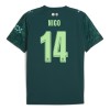 Nogometni Dres Manchester City Nico 14 EA Sport Četvrta 2025-26 Nogometni Dres Manchester City Nico 14 EA Sport Četvrta 2025-26