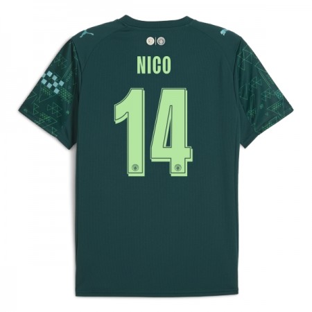 Nogometni Dres Manchester City Nico 14 EA Sport Četvrta 2025-26 Nogometni Dres Manchester City Nico 14 EA Sport Četvrta 2025-26