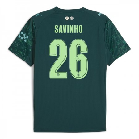Nogometni Dres Manchester City Savinho 26 EA Sport Četvrta 2025-26 Nogometni Dres Manchester City Savinho 26 EA Sport Četvrta 2025-26