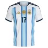 Dječji Nogometni Dres Argentina Garnacho 17 Domaći SP 2026
