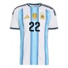 Dječji Nogometni Dres Argentina Lautaro Martinez 22 Domaći SP 2026
