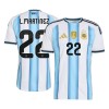 Nogometni Dres Argentina Lautaro Martinez 22 Domaći SP 2026 Nogometni Dres Argentina Lautaro Martinez 22 Domaći SP 2026