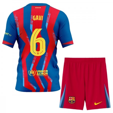 Dječji Nogometni Dres FC Barcelona Gavi 6 Četvrta 2025-26 Dječji Nogometni Dres FC Barcelona Gavi 6 Četvrta 2025-26