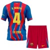 Dječji Nogometni Dres FC Barcelona R. Araujo 4 Četvrta 2025-26 Dječji Nogometni Dres FC Barcelona R. Araujo 4 Četvrta 2025-26