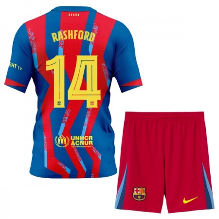 Dječji Nogometni Dres FC Barcelona Rashford 14 Četvrta 2025-26 Dječji Nogometni Dres FC Barcelona Rashford 14 Četvrta 2025-26