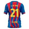 Nogometni Dres FC Barcelona F. De Jong 21 Četvrta 2025-26 Nogometni Dres FC Barcelona F. De Jong 21 Četvrta 2025-26