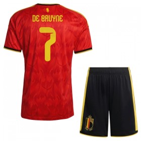 Dječji Nogometni Dres Belgija De Bruyne 7 Domaći SP 2026