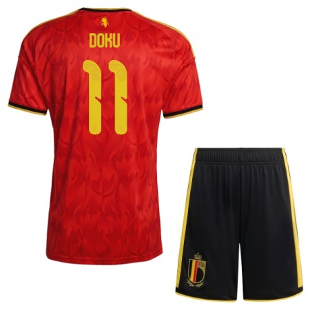 Dječji Nogometni Dres Belgija Doku 11 Domaći SP 2026 Dječji Nogometni Dres Belgija Doku 11 Domaći SP 2026
