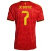 Nogometni Dres Belgija De Bruyne 7 Domaći SP 2026