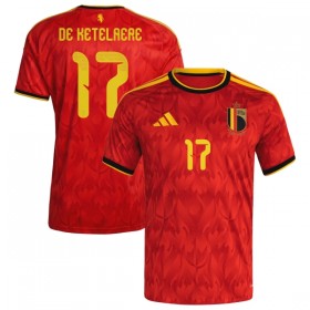 Nogometni Dres Belgija De Ketelaere 17 Domaći SP 2026