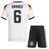 Dječji Nogometni Dres Njemačka Kimmich 6 Domaći SP 2026 Dječji Nogometni Dres Njemačka Kimmich 6 Domaći SP 2026