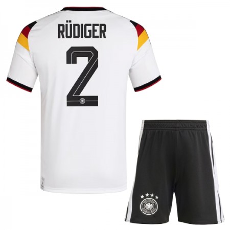 Dječji Nogometni Dres Njemačka Rudiger 2 Domaći SP 2026 Dječji Nogometni Dres Njemačka Rudiger 2 Domaći SP 2026