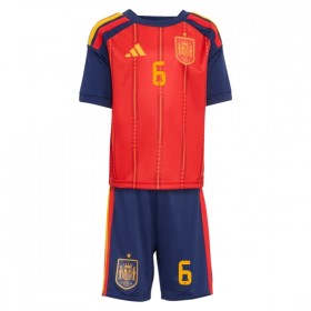 Dječji Nogometni Dres Španjolska Merino 6 Domaći SP 2026