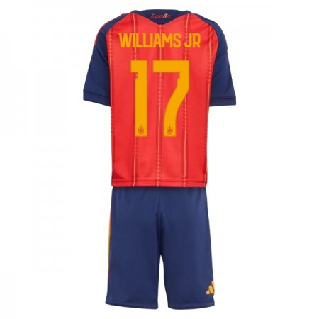 Dječji Nogometni Dres Španjolska Williams JR 17 Domaći SP 2026 Dječji Nogometni Dres Španjolska Williams JR 17 Domaći SP 2026