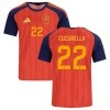 Nogometni Dres Španjolska Cucurella 22 Domaći SP 2026 Nogometni Dres Španjolska Cucurella 22 Domaći SP 2026