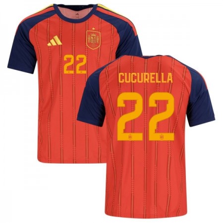 Nogometni Dres Španjolska Cucurella 22 Domaći SP 2026 Nogometni Dres Španjolska Cucurella 22 Domaći SP 2026