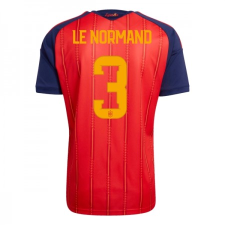 Nogometni Dres Španjolska Le Normand 3 Domaći SP 2026 Nogometni Dres Španjolska Le Normand 3 Domaći SP 2026
