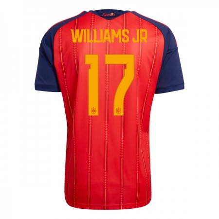 Nogometni Dres Španjolska Williams JR 17 Domaći SP 2026 Nogometni Dres Španjolska Williams JR 17 Domaći SP 2026