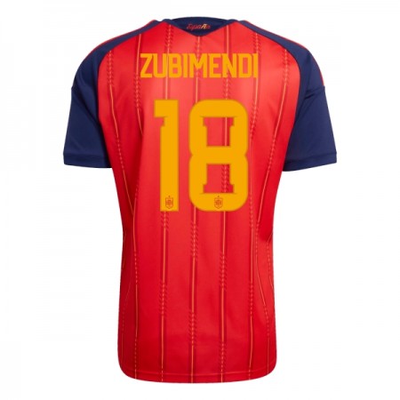 Nogometni Dres Španjolska ZUBIMENDI 18 Domaći SP 2026 Nogometni Dres Španjolska ZUBIMENDI 18 Domaći SP 2026