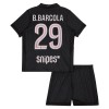 Dječji Nogometni Dres Paris Saint-Germain B. Barcola 29 Jordan Četvrta 2025-26 Dječji Nogometni Dres Paris Saint-Germain B. Barcola 29 Jordan Četvrta 2025-26