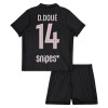 Dječji Nogometni Dres Paris Saint-Germain D. Doue 14 Jordan Četvrta 2025-26 Dječji Nogometni Dres Paris Saint-Germain D. Doue 14 Jordan Četvrta 2025-26