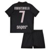 Dječji Nogometni Dres Paris Saint-Germain Kvaratskhelia 7 Jordan Četvrta 2025-26 Dječji Nogometni Dres Paris Saint-Germain Kvaratskhelia 7 Jordan Četvrta 2025-26