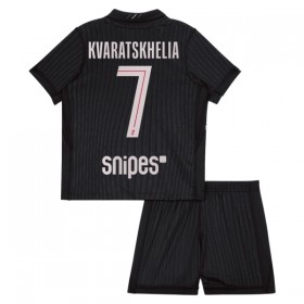 Dječji Nogometni Dres Paris Saint-Germain Kvaratskhelia 7 Jordan Četvrta 2025-26
