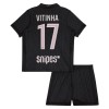 Dječji Nogometni Dres Paris Saint-Germain Vitinha 17 Jordan Četvrta 2025-26 Dječji Nogometni Dres Paris Saint-Germain Vitinha 17 Jordan Četvrta 2025-26