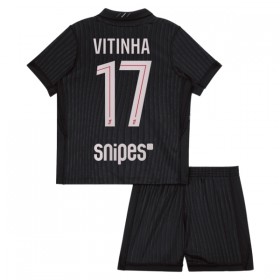 Dječji Nogometni Dres Paris Saint-Germain Vitinha 17 Jordan Četvrta 2025-26
