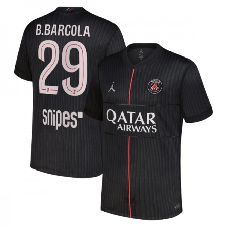 Nogometni Dres Paris Saint-Germain B. Barcola 29 Jordan Četvrta 2025-26 Nogometni Dres Paris Saint-Germain B. Barcola 29 Jordan Četvrta 2025-26