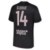 Nogometni Dres Paris Saint-Germain D. Doue 14 Jordan Četvrta 2025-26