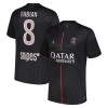 Nogometni Dres Paris Saint-Germain Fabian 8 Jordan Četvrta 2025-26 Nogometni Dres Paris Saint-Germain Fabian 8 Jordan Četvrta 2025-26