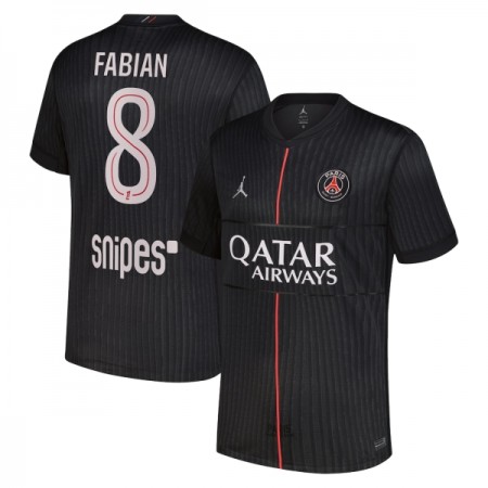 Nogometni Dres Paris Saint-Germain Fabian 8 Jordan Četvrta 2025-26 Nogometni Dres Paris Saint-Germain Fabian 8 Jordan Četvrta 2025-26