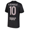 Nogometni Dres Paris Saint-Germain O. Dembele 10 Jordan Četvrta 2025-26