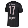 Nogometni Dres Paris Saint-Germain Vitinha 17 Jordan Četvrta 2025-26