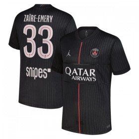 Nogometni Dres Paris Saint-Germain Zaire-Emery 33 Jordan Četvrta 2025-26