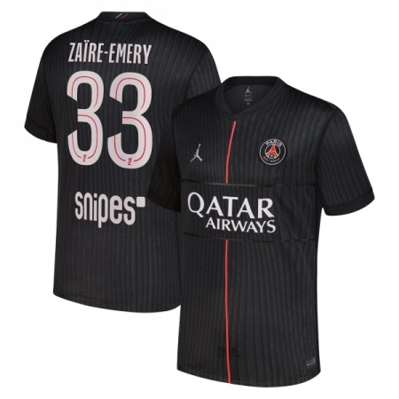 Nogometni Dres Paris Saint-Germain Zaire-Emery 33 Jordan Četvrta 2025-26 Nogometni Dres Paris Saint-Germain Zaire-Emery 33 Jordan Četvrta 2025-26